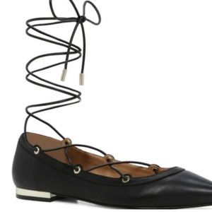 ALDO Alize Lace-up-ankle Pointed Flats